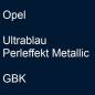 Preview: Opel, Ultrablau Perleffekt Metallic, GBK.